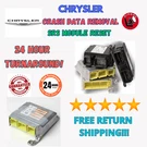 Chrysler Srs Restraint Control Module Crash Code Removal Reset Service. Fixed Price $38.99.
