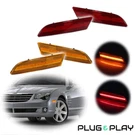 Amber And Red Front&rear Led Side Marker Lights For 2004-2008 Chrysler Crossfire. Fixed Price $59.99.