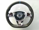 14-19 Mercedes Cls Glc Gls Gt New Nappa/alcantara Amg/sport Blue Strip. Fixed Price $339.00.