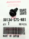 Genuine Honda Bolt Hex (6X12) 90134-S7S-N81 New Oem 90134S7SN81. Fixed Price $9.95.