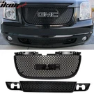 Fits 07-14 Gmc Yukon /xl 1500 Denali Mesh Upper & Lower Front Bumper Grille Abs. Fixed Price $148.99.