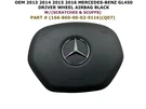 2013 2014 2015 2016 Mercedes-benz GL450 Driver Wheel Airbag Black. Fixed Price $100.00.