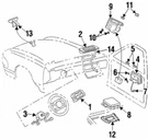 Genuine Gm 1997-1999 Cadillac Deville Base D'elegance Diagnostic Unit 25732983. Fixed Price $148.22.