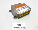 2003 Oem Mercedes R230 SL500 SL55 Srs Control Module Unit. Fixed Price $75.02.