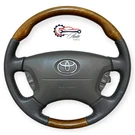 Toyota Celsior UCF30/31 Lexus LS430 Wood Grain Leather Steering Wheel Jdm. Fixed Price $249.99.