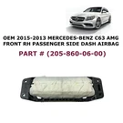 2015-2023 Mercedes-benz C63 Amg Right Side Dash Airbag 205-860-06-00. Fixed Price $70.00.