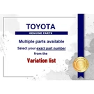 Genuine Toyota Sensor Assy F Part No. SU003-03419 (SU00303419). Fixed Price $196.34.