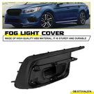 Black Fog Light Bezel Lower Cover Cap 1X Driver Side For 2018 2019 Subaru Legacy. Fixed Price $27.99.