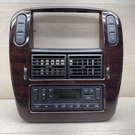 02-05 Ford Explorer Radio Climate Control Trim Bezel W/ Air Vent Wood Grain Look. Fixed Price $65.99.